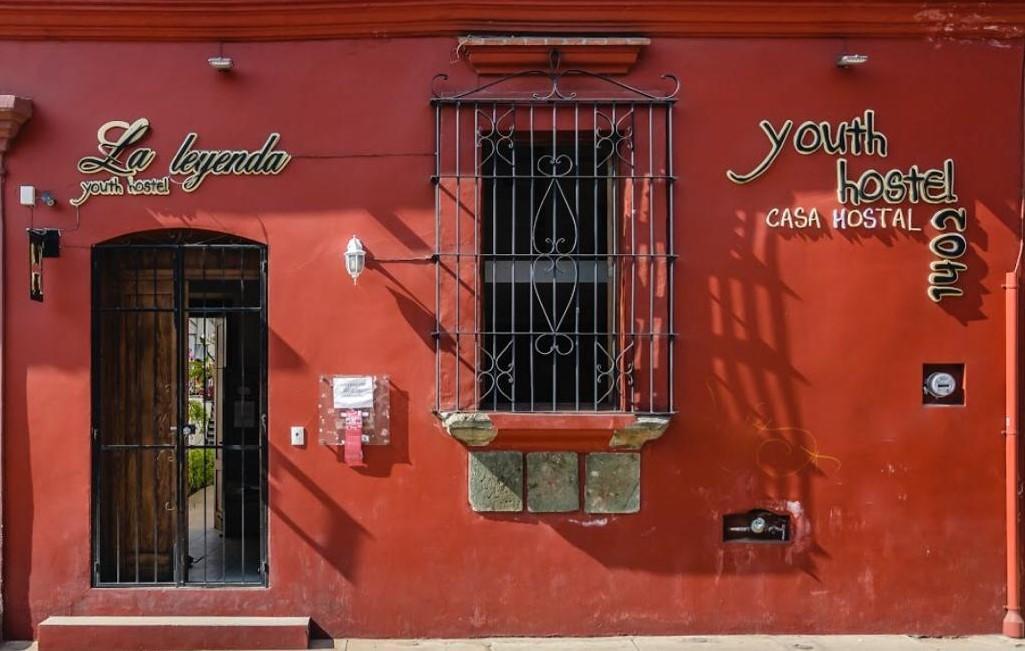 La Leyenda Hostel Oaxaca Bagian luar foto
